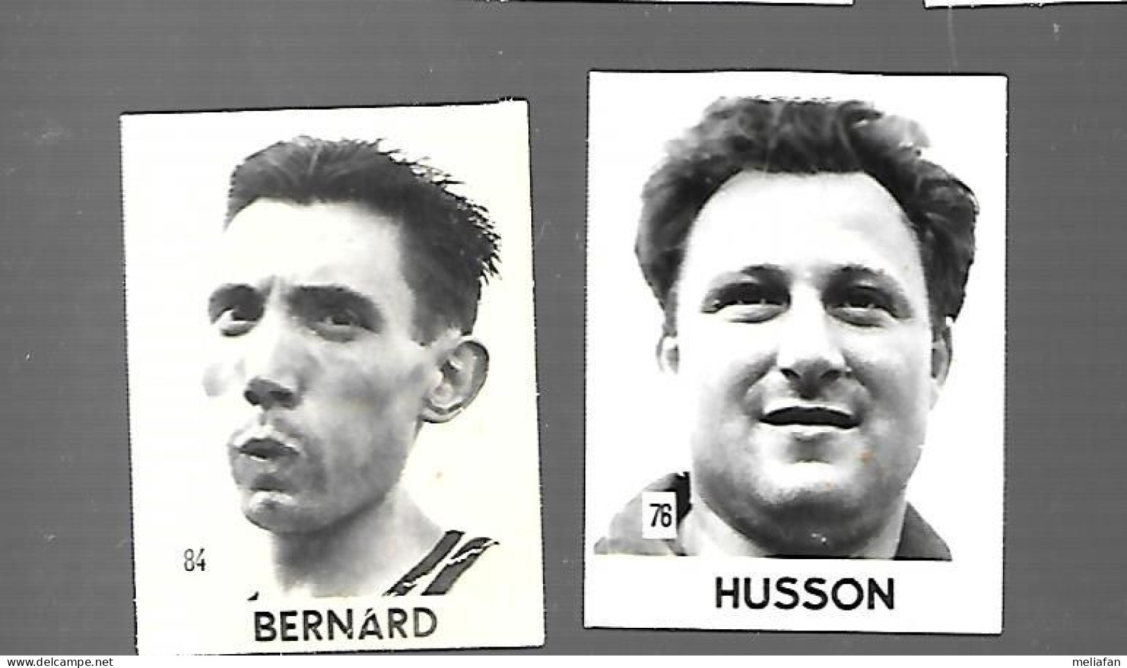 X474 - VIGNETTES CAFES MARTEL - GUY HUSSON - MICHEL BERNARD - ATHLETISME - Athlétisme