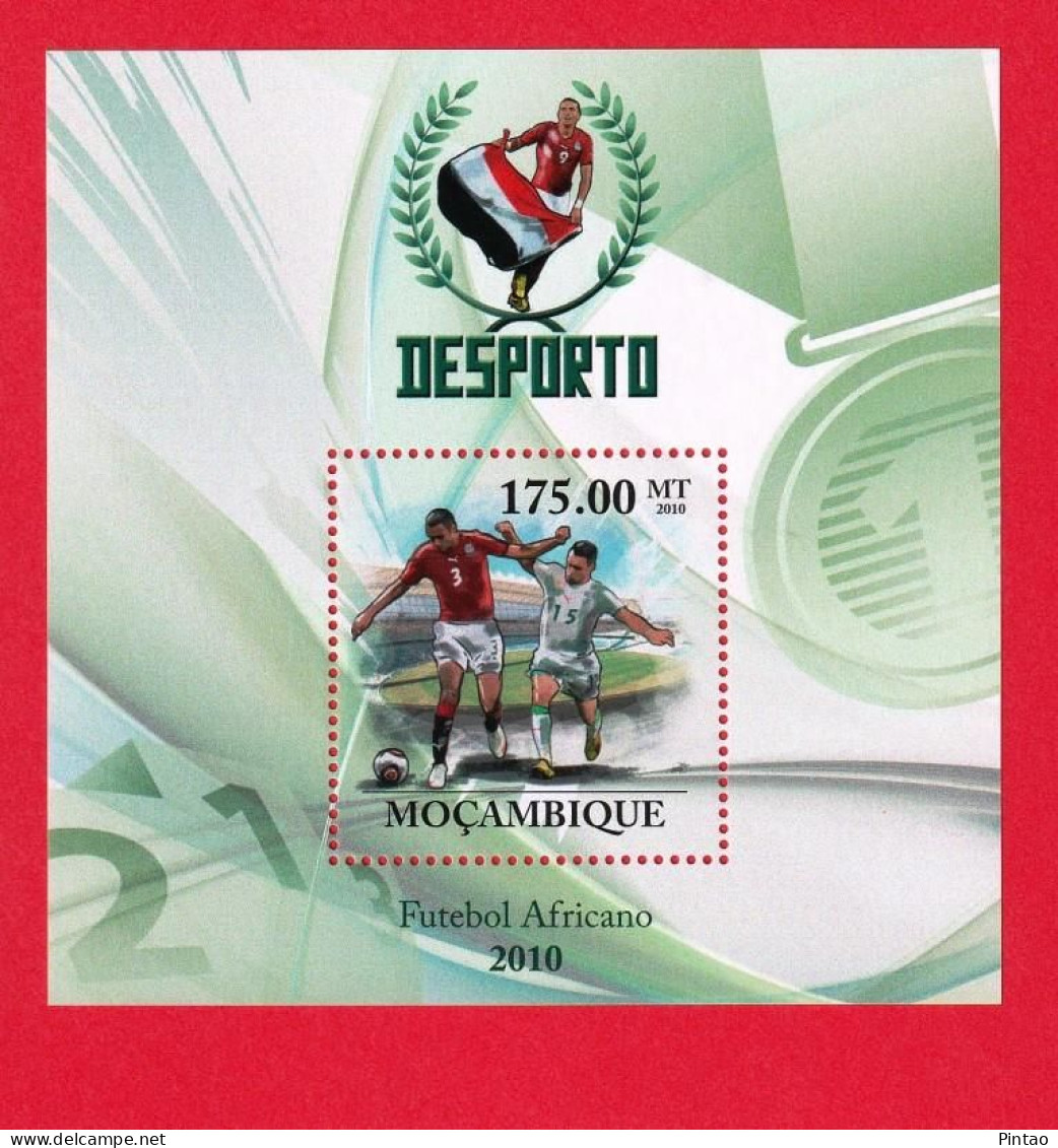 MOÇ1262- MOÇAMBIQUE 2010- MNH_ FUTEBOL - AFRICA DO SUL 2010 - 2010 – África Del Sur