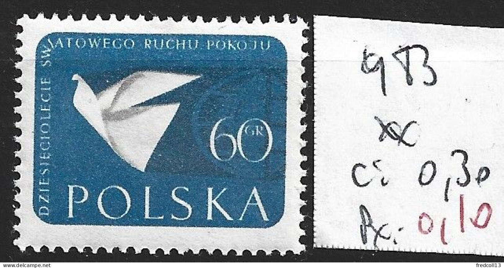 POLOGNE 983 ** Côte 0.30 € - Unused Stamps