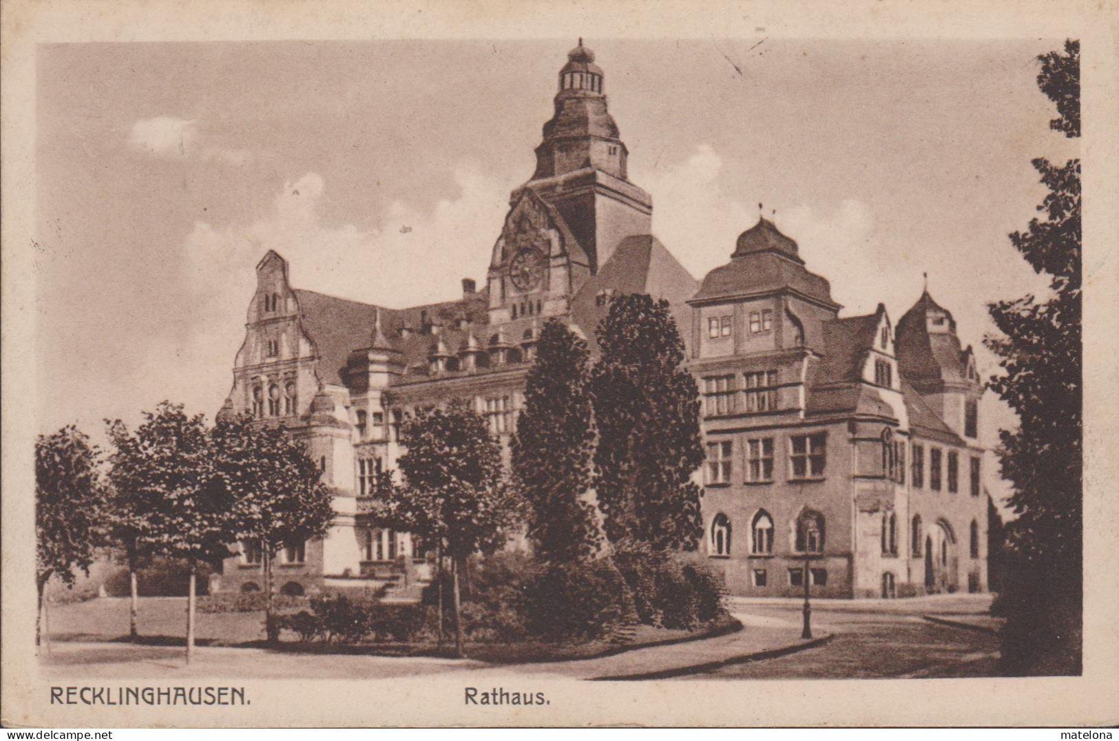 ALLEMAGNE RHENANIE DU NORD WESTPHALIE RECKLINGHAUSEN RATHAUS - Recklinghausen