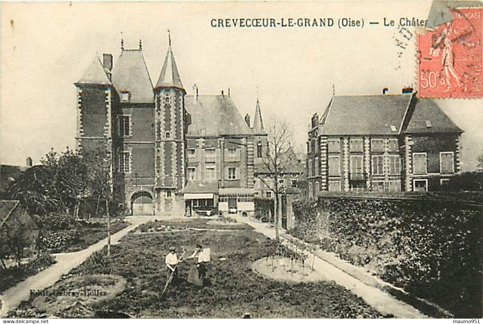 60 CREVECOEUR LE GRAND - Le Château - Crevecoeur Le Grand