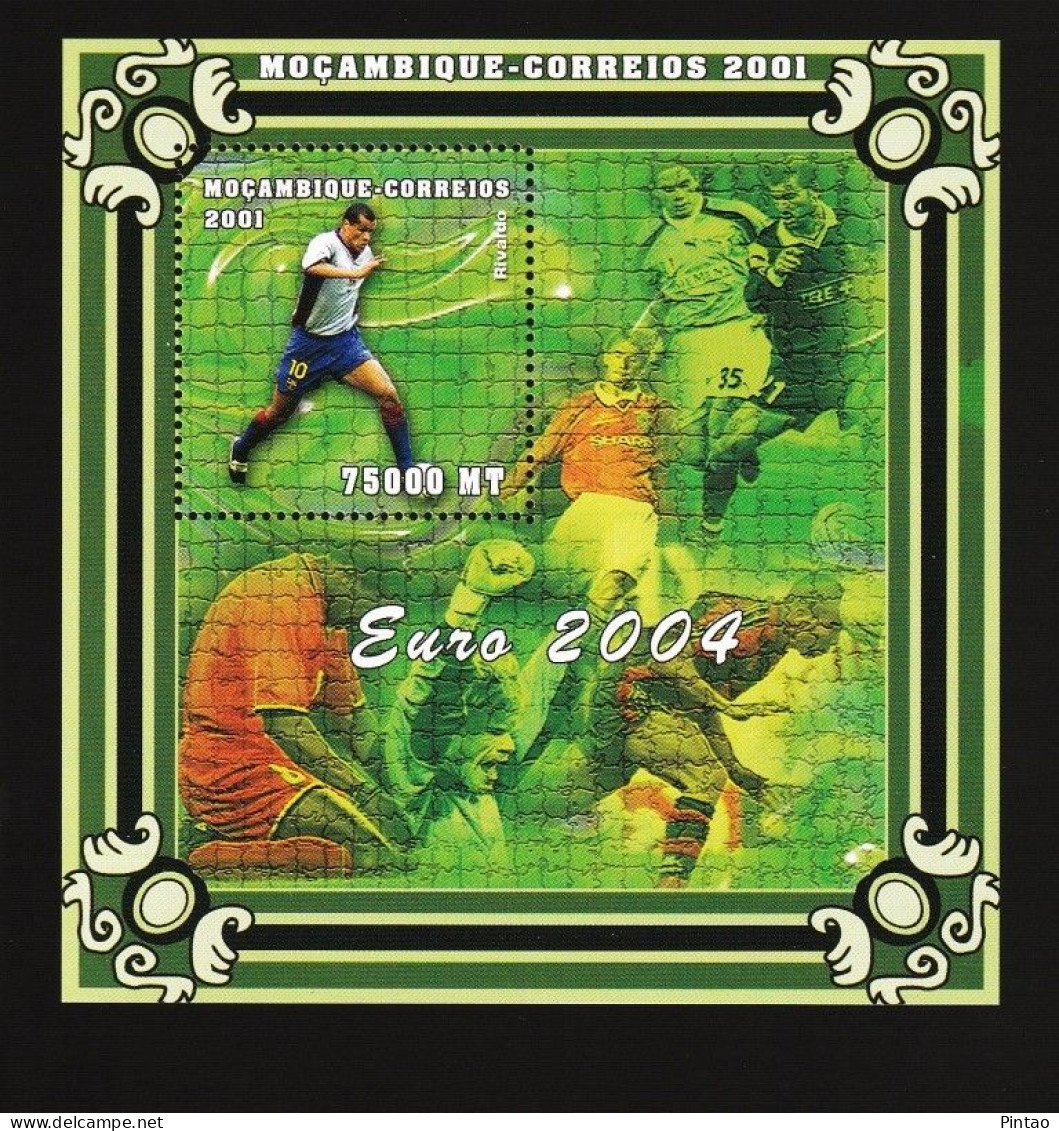 MOÇ1268- MOÇAMBIQUE 2001- MNH_ FUTEBOL - EURO 2004 - Mozambique