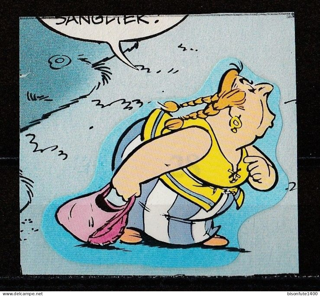 ASTERIX : Occasion : Vignette Autocollante N° 28 De L'album PANINI "Astérix" De 1987. ( Voir Description ) - Edizione Francese