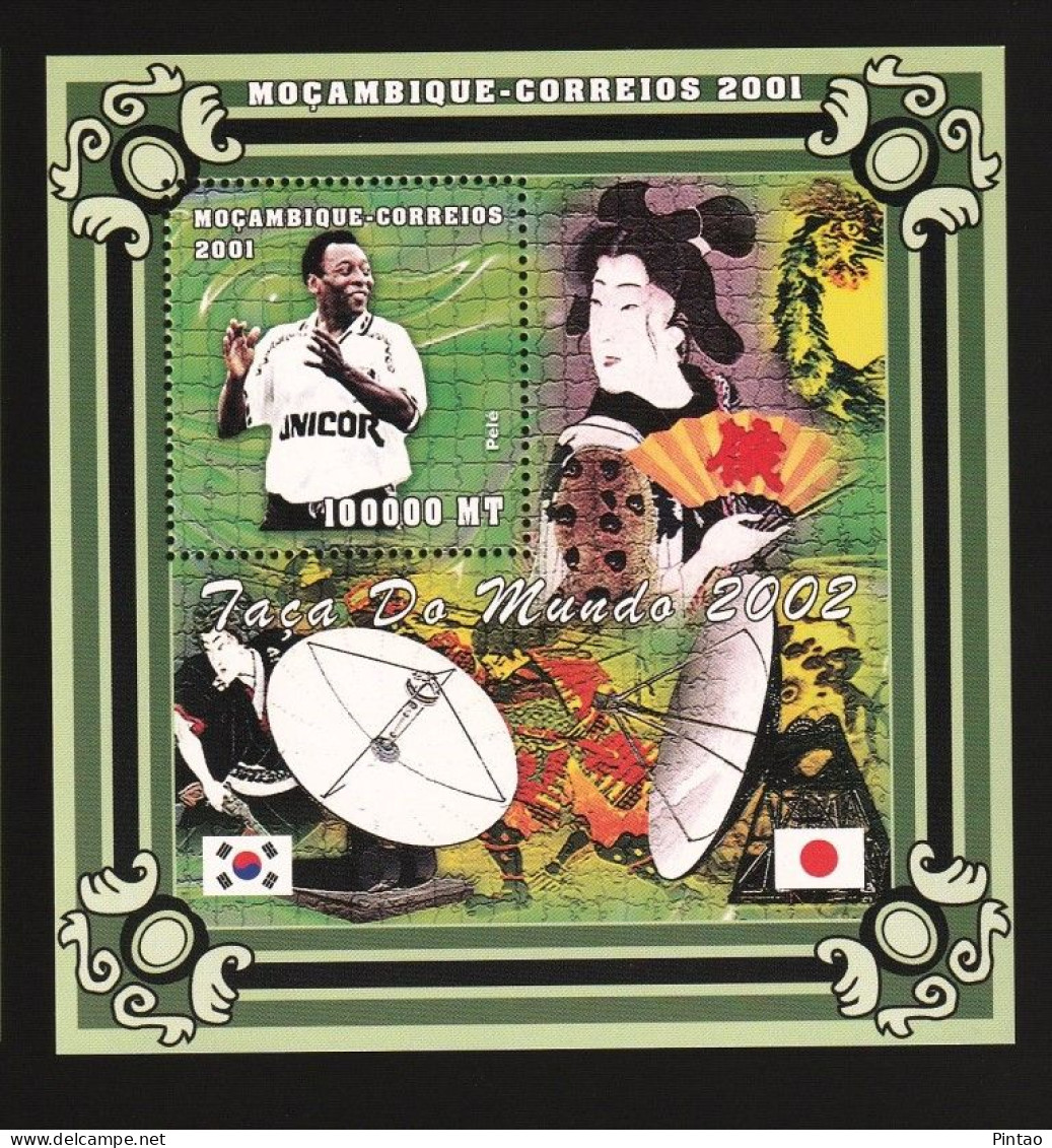 MOÇ1270- MOÇAMBIQUE 2001- MNH_ FUTEBOL - MUNDIAL 2002 - Mozambique