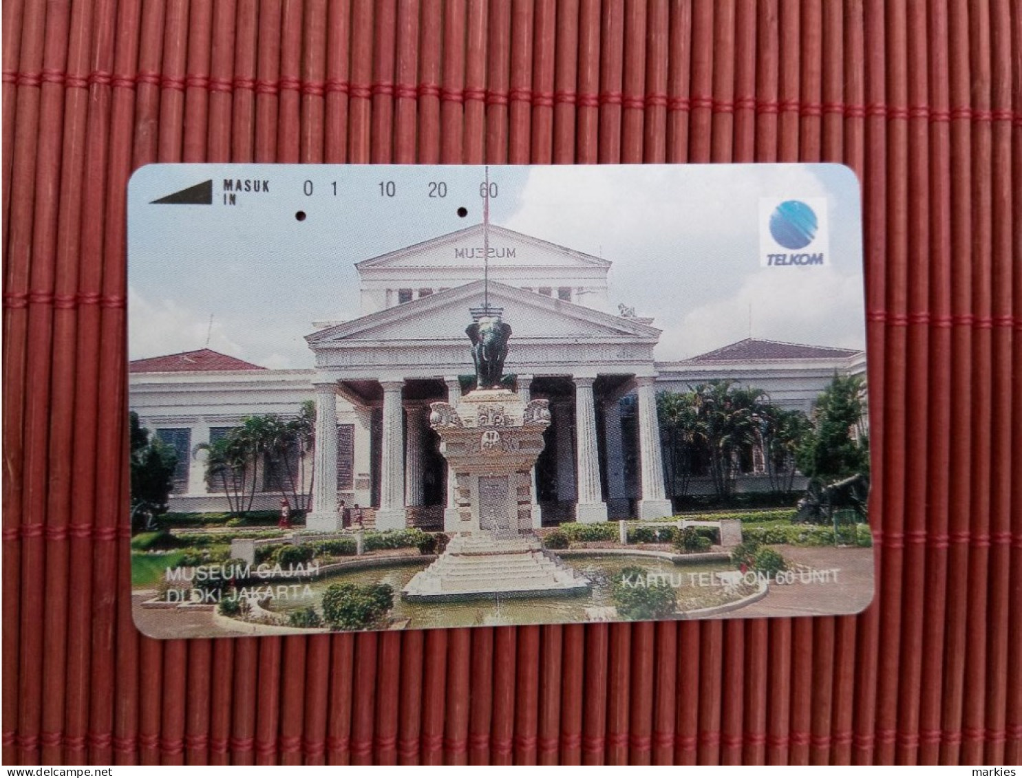 Phonecard Indonesia 60 Units Used Rare - Indonesië