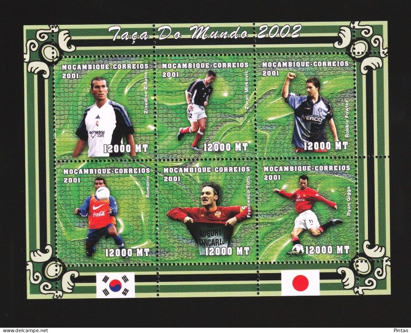 MOÇ1285- MOÇAMBIQUE 2001- MNH_ FUTEBOL - MUNDIAL 2002 - Mozambique