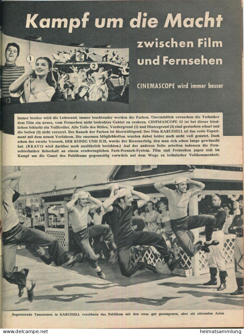 Deutschland - BRAVO - Die Zeitschrift Für Film Und Fernsehen - Nummer 1 26. August 1956 - Original - Entertainment