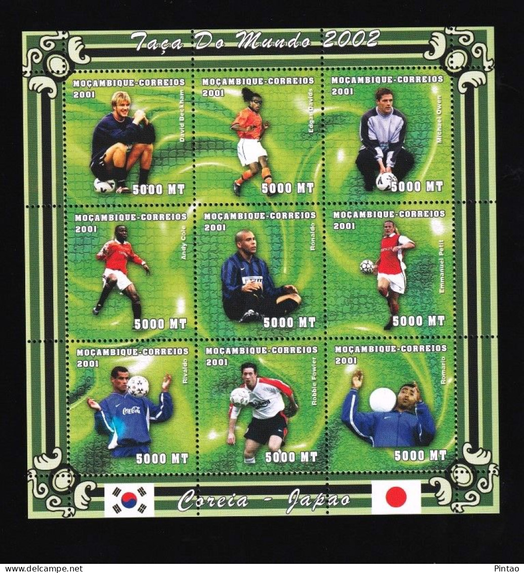 MOÇ1289- MOÇAMBIQUE 2001- MNH_ FUTEBOL - MUNDIAL 2002 - Mozambique