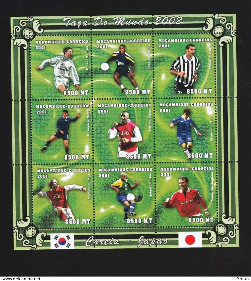 MOÇ1291- MOÇAMBIQUE 2001- MNH_ FUTEBOL - MUNDIAL 2002 - Mozambique