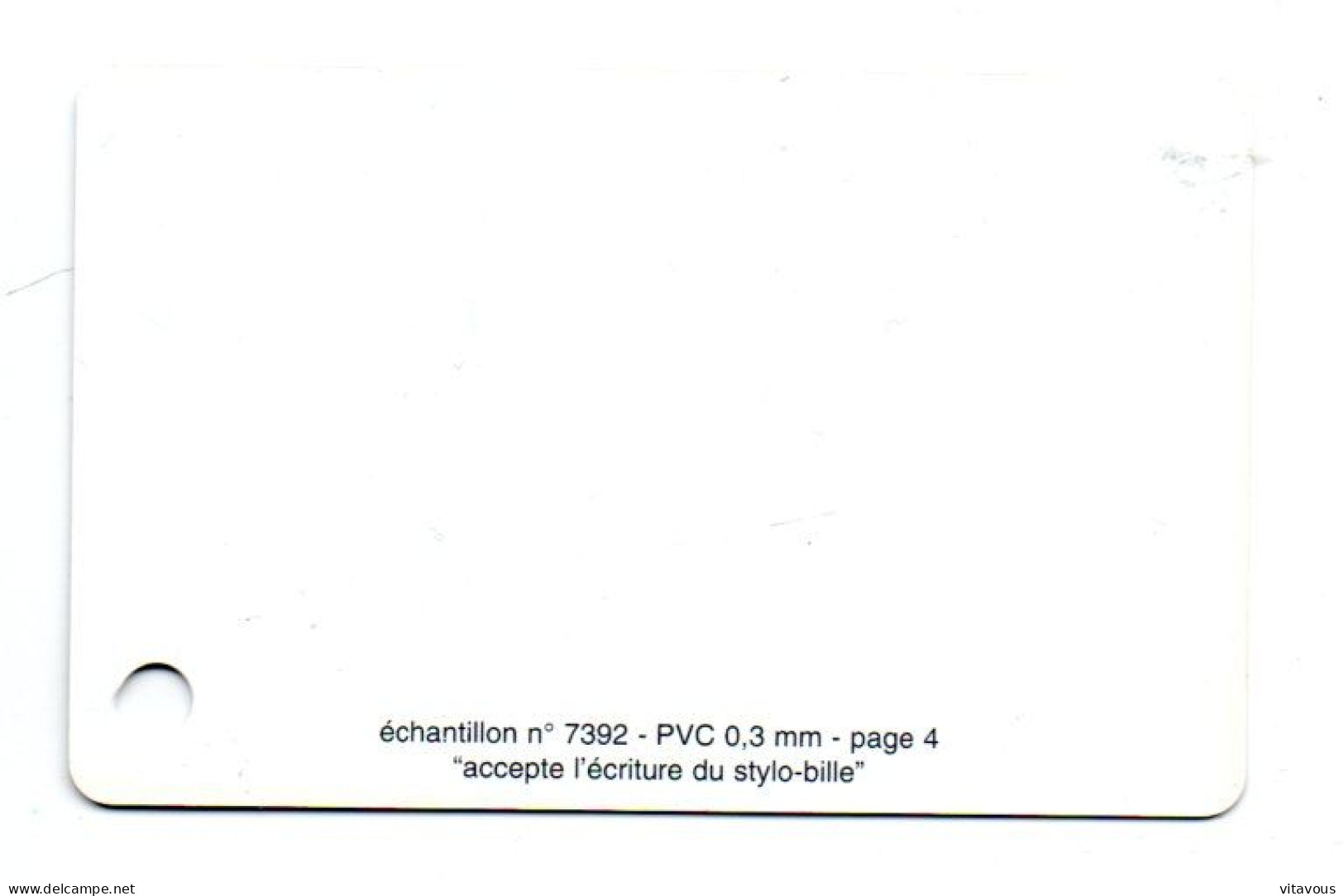 Carte Spécimen Démonstration Card  (salon 570) - Cartes De Salon Et Démonstration