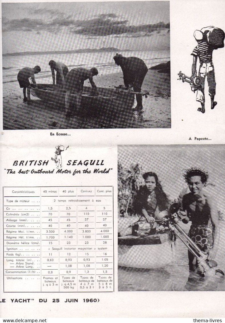 (moteurs De Bateaux)  Catalogue  BRITISH SEGULL  1950  (CAT 7112 / B ) - Pubblicitari