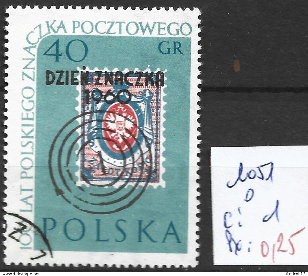 POLOGNE 1051 Oblitéré Côte 1 € - Gebraucht