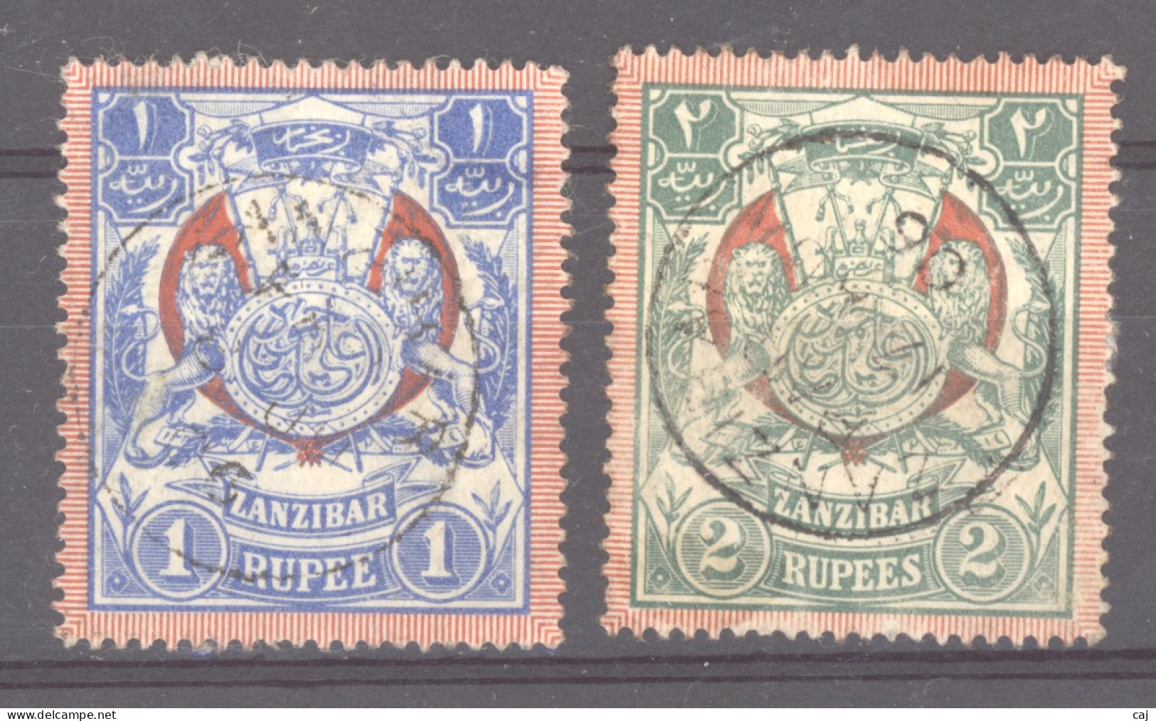 Zanzibar  :  Yv  85-86  (o) - Zanzibar (...-1963)