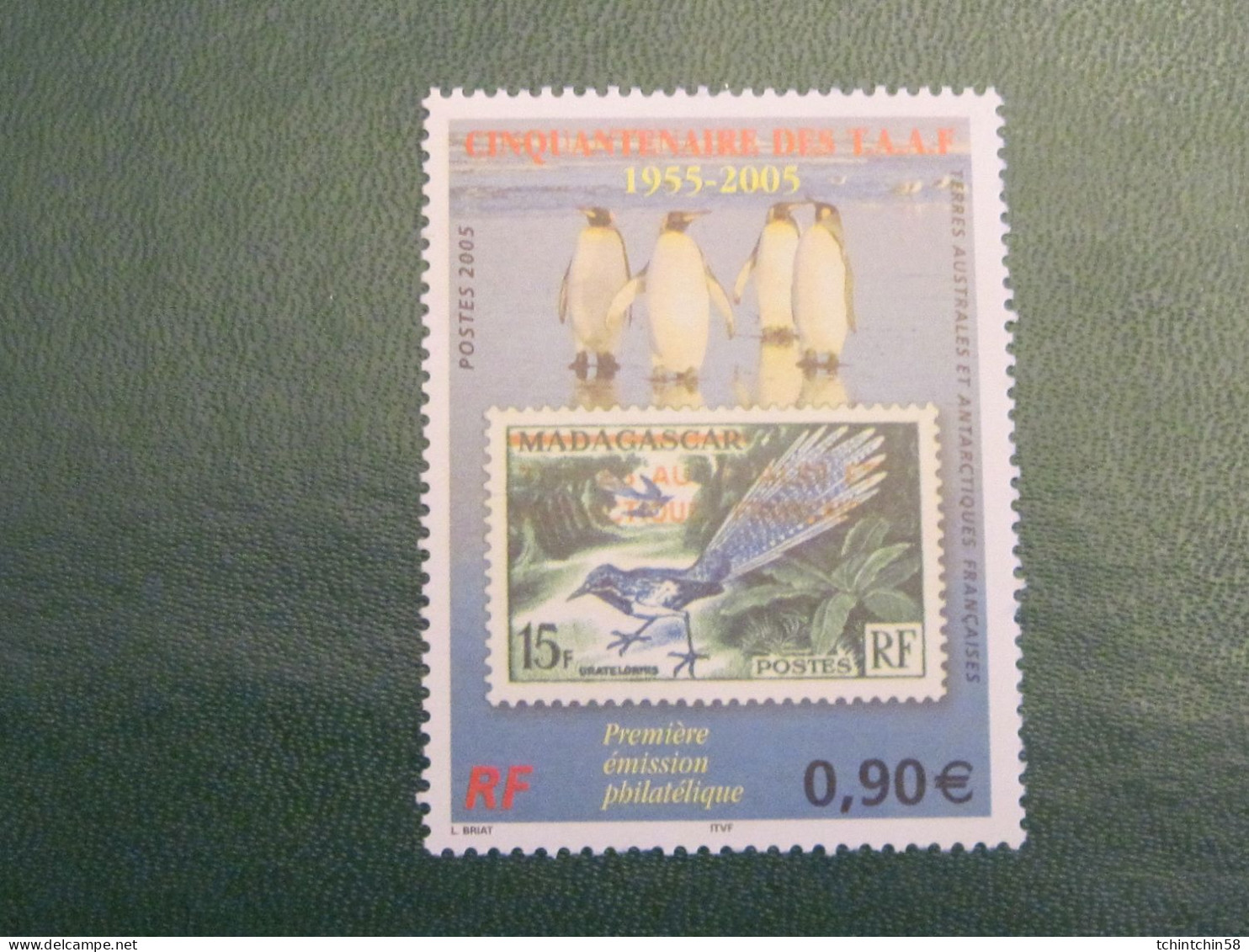 CINQUANTENAIRE Des Terres Australes Et Antarctiques Française 1955-2005 - Unused Stamps