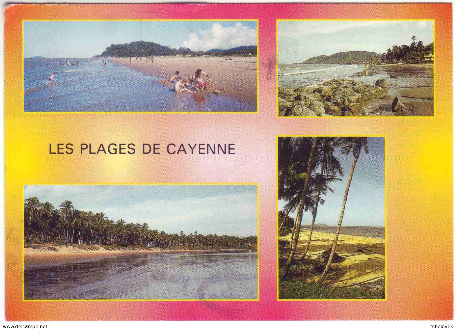 (973) CPM Guyane. Route Des Plages 1997 & Plages De Cayenne 1992 - Cayenne
