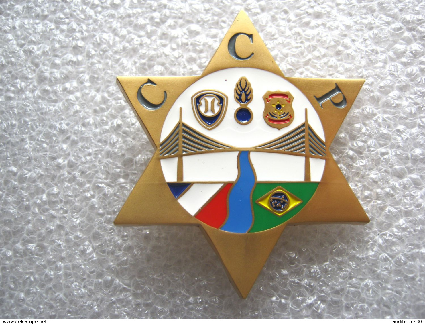 GENDARMERIE / POLICE CCP (Centre Coordination Policière) FRANCE / BRESIL FAB IMC ETAT EXCELLENT - Polizia