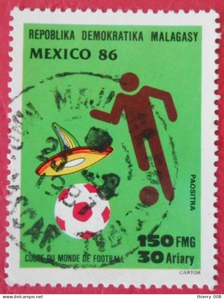 49 Repoblika Demokratika Malagasy République Démocratique Malgache Coupe Monde Football Mexico 86 - 1986 – Mexico