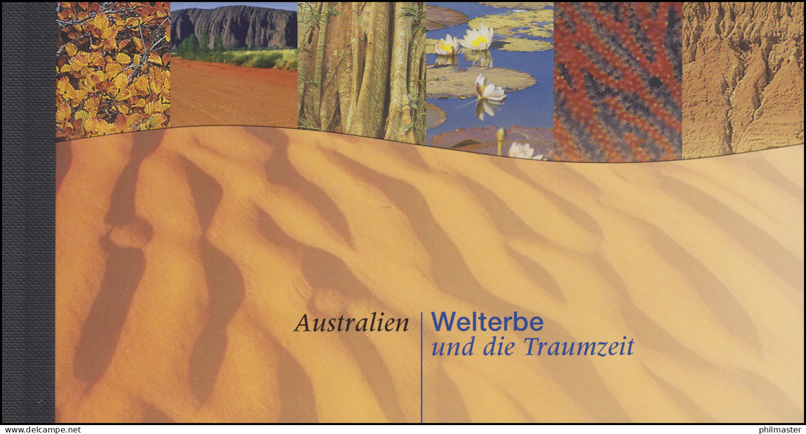 UNO Wien: Markenheftchen 4 UNESCO-Welterbe Australien 1999, ESSt - Booklets