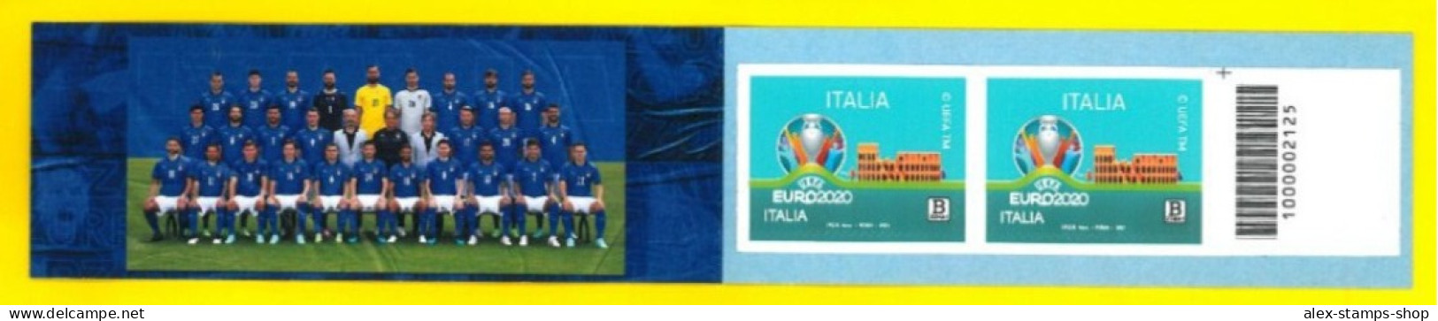 ITALIA 2021 NEW BOOKLET EUROPEAN 2020 - BARCODE NUMBER 023 - Carnets