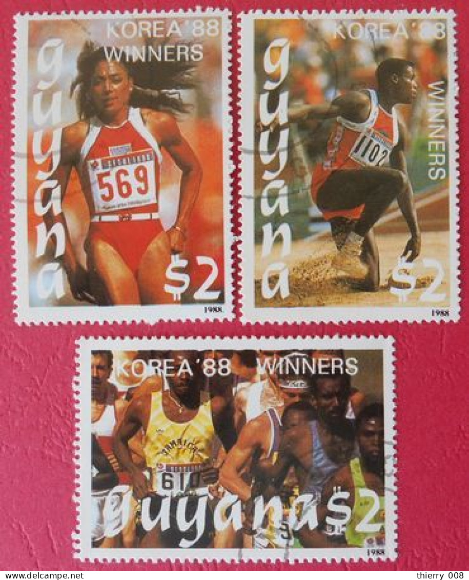 72 Guyana Sport Korea 88 Winners - Summer 1988: Seoul