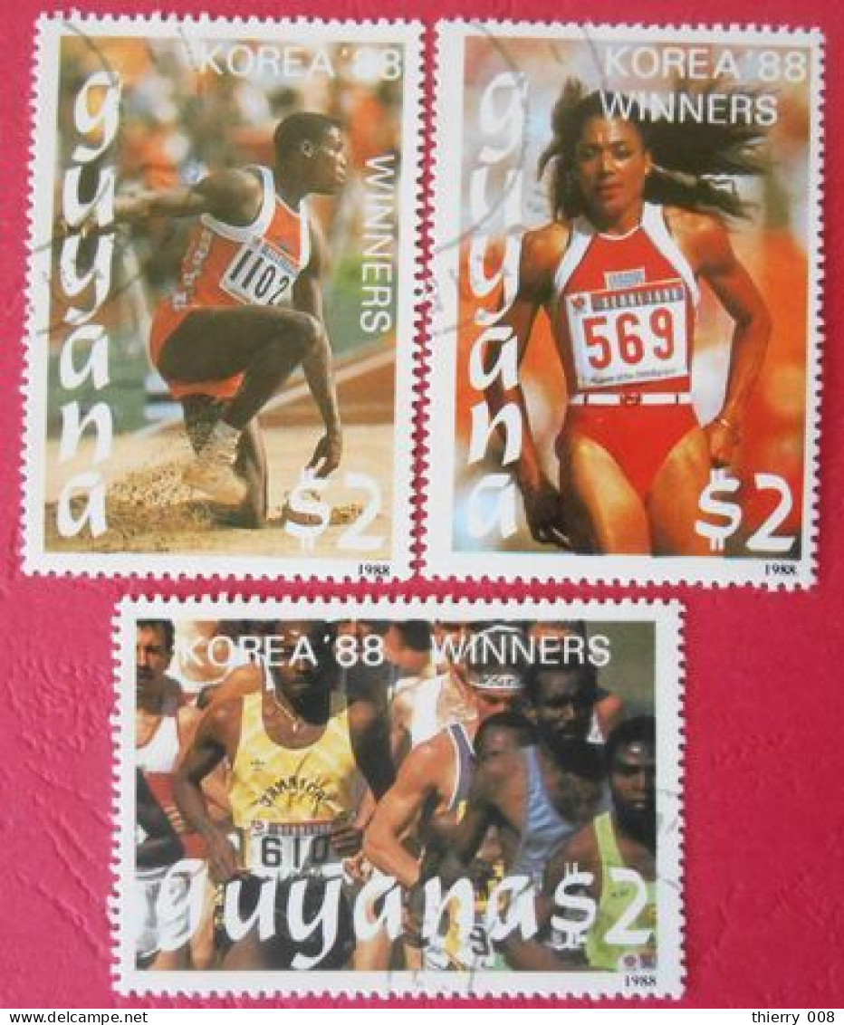 72 1 Guyana Sport Korea 88 Winners - Ete 1988: Séoul