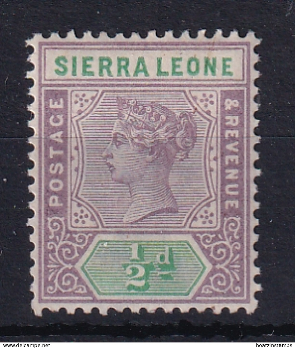 Sierra Leone: 1896/97   QV     SG41     ½d      MH - Sierra Leona (...-1960)