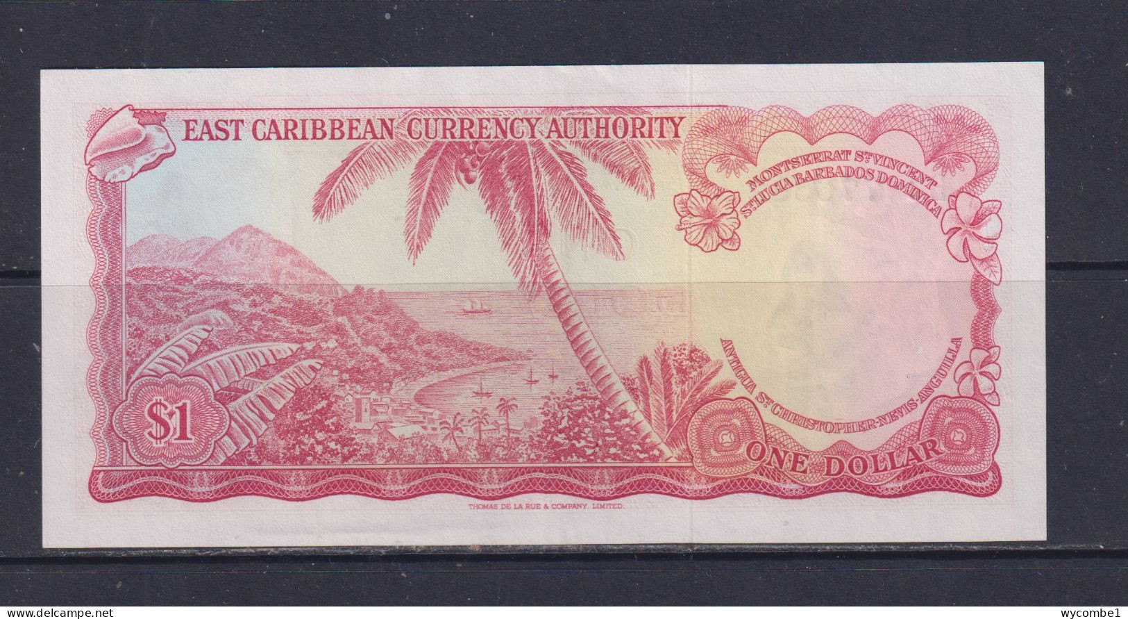 EAST CARIBBEAN CURRENCY AUTHORITY - 1965 1 Dollar AUNC/XF Banknote - Ostkaribik