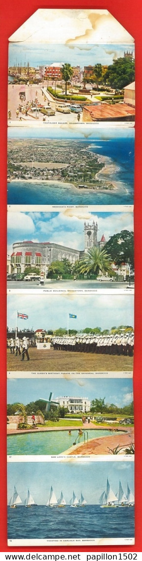 E-Antilles-01D02 Carte Lettre Comportant 6 Vues - Antigua & Barbuda