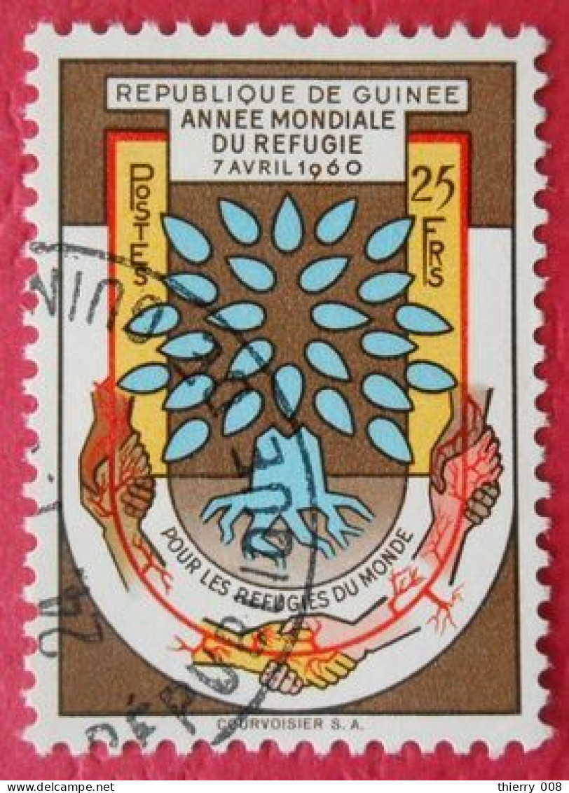 102 République De Guinée Année Mondiale Du Réfugié - Refugiados