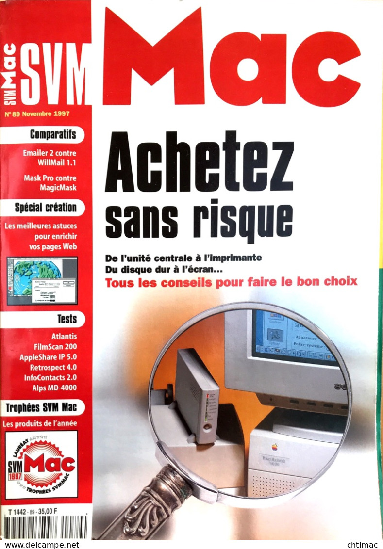 SVM Mac N°89 - Novembre 1997 - Informatique