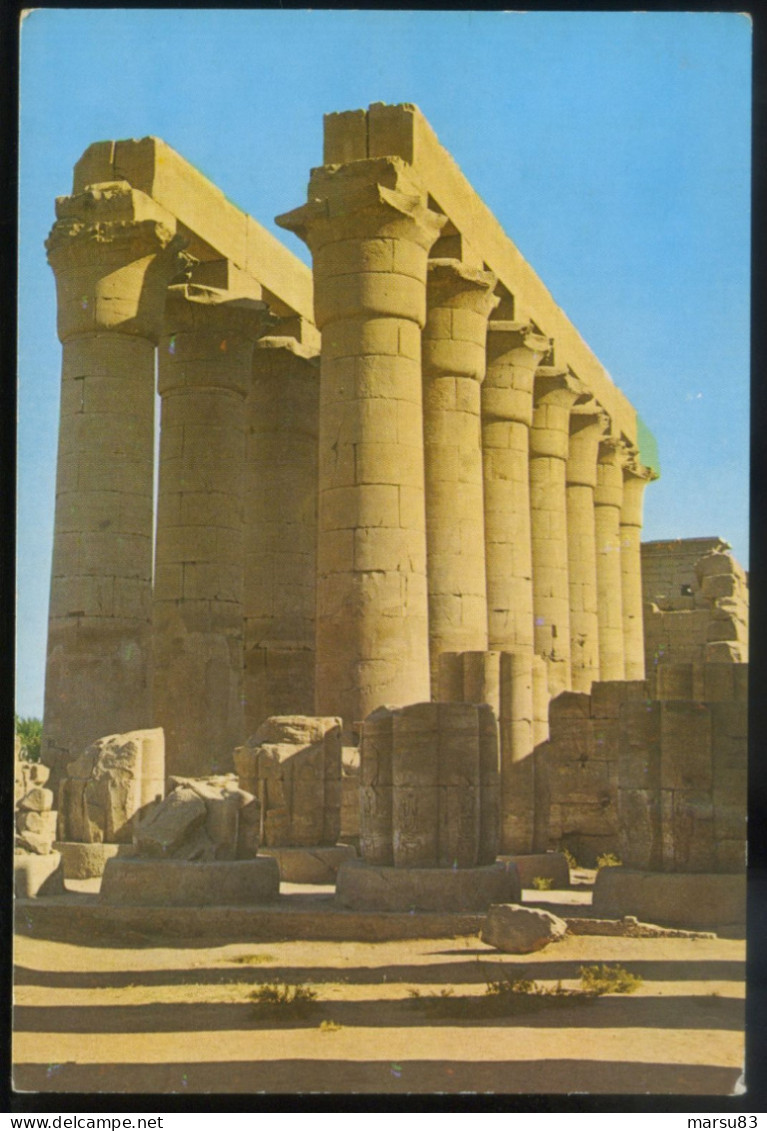 Egypte- Luxor- Temple De Karnak * T.belle Carte Bé. Ed.lsis N° (format 10x15 Cm) - Luxor