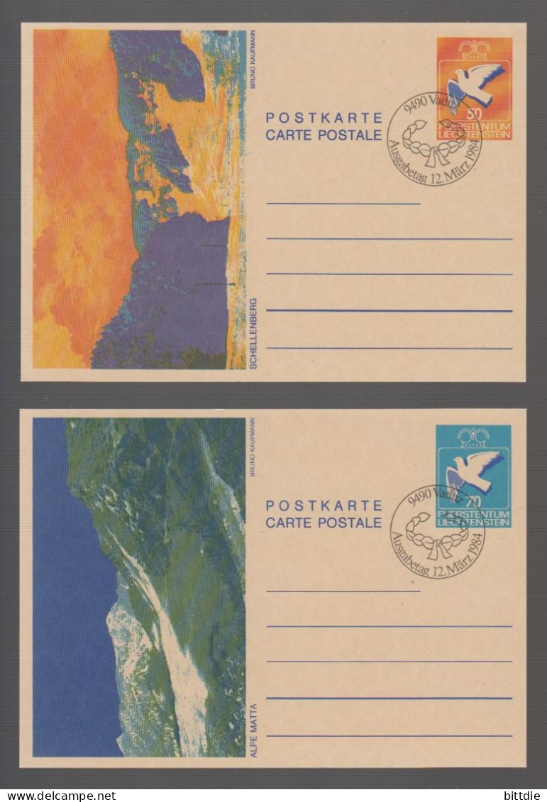 Liechtenstein, GS-Lot , Gestempelt / O   (8954) - Stamped Stationery