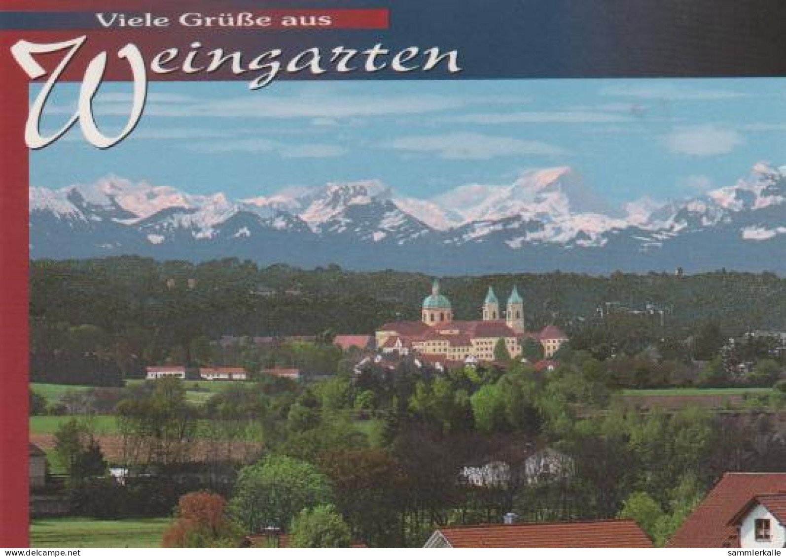 786 - Weingarten - Basilika Mit Alpensicht - 2003 - Muehldorf