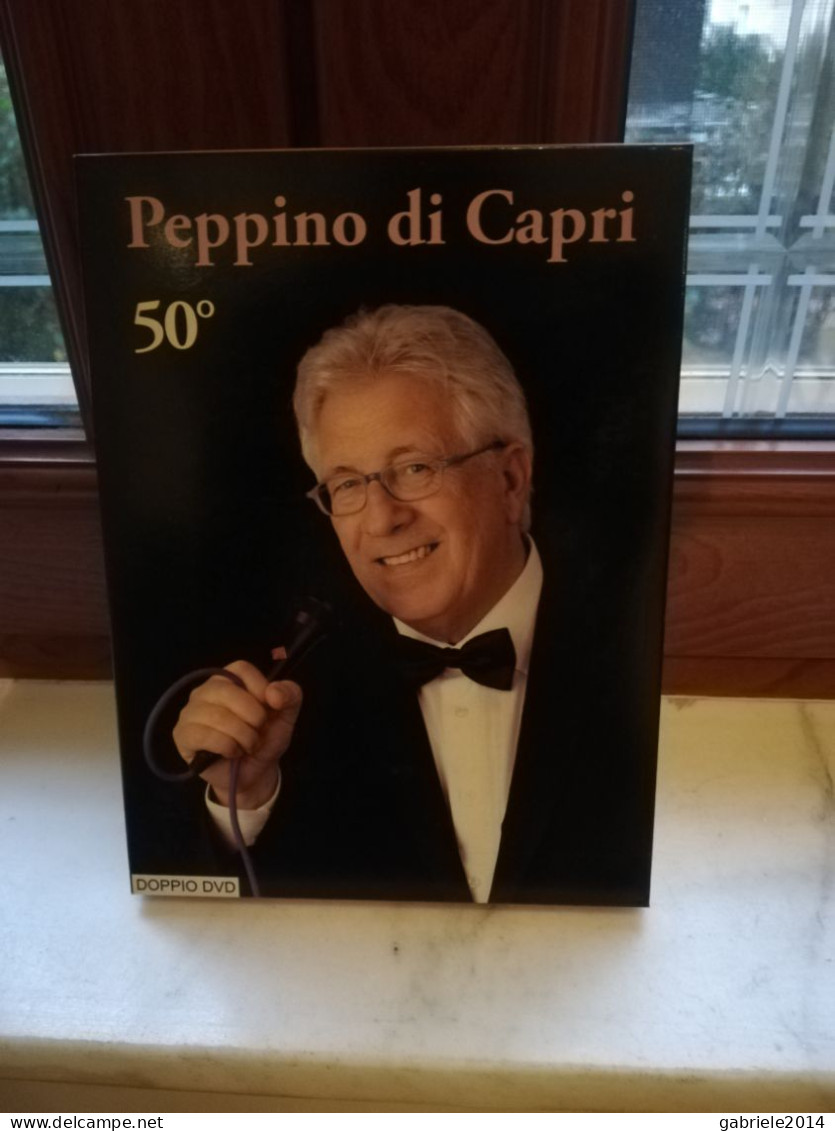 PEPPINO DI CAPRI - Doppio DVD   50° - Music On DVD