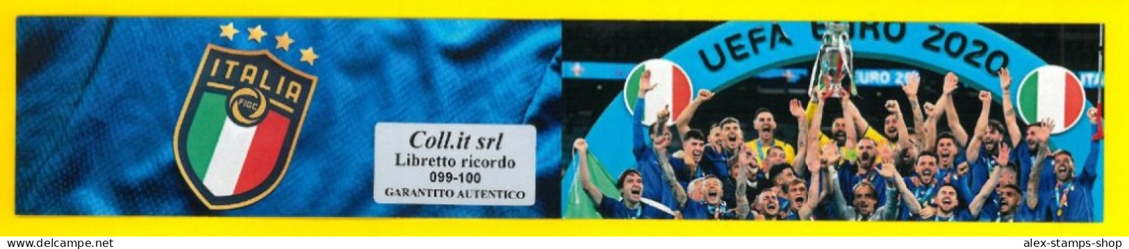 ITALIA 2021 CALCIO NEW BOOKLET ITALIA CAMPIONE EUROPA EURO 2020 N.099 - Markenheftchen