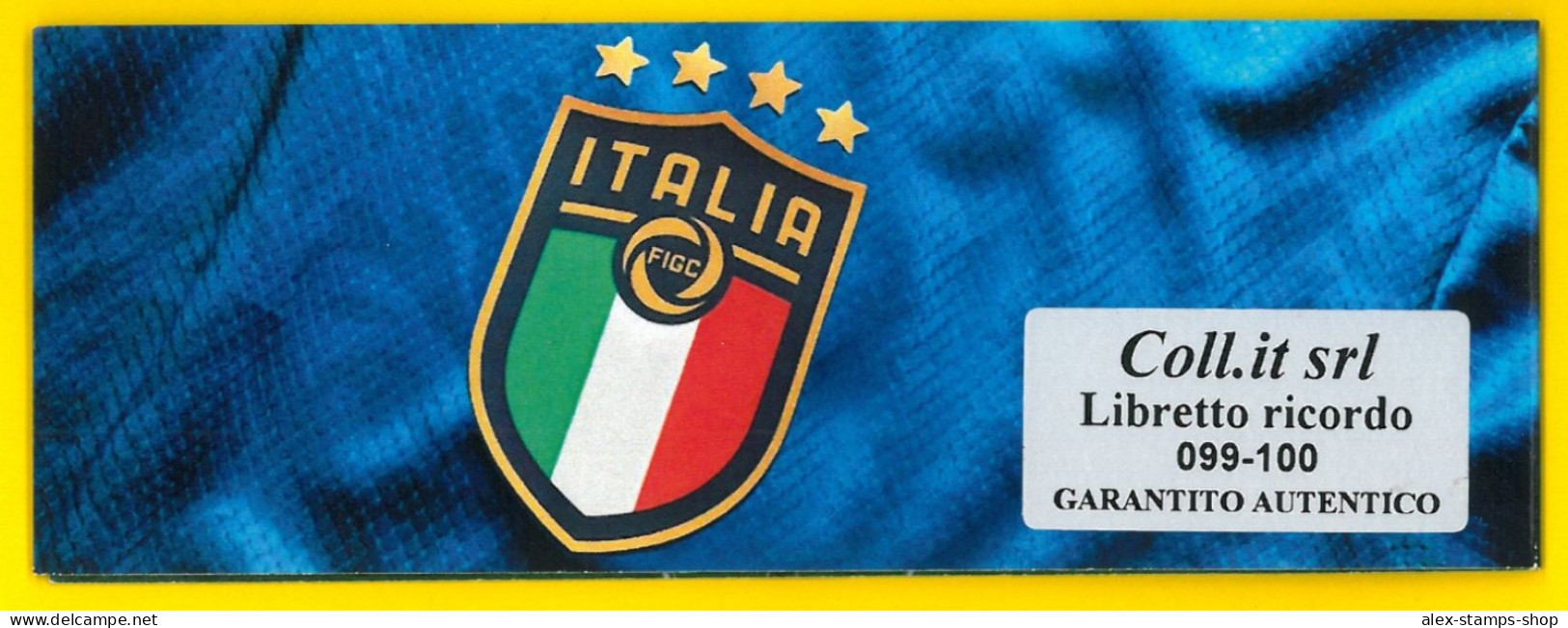 ITALIA 2021 CALCIO NEW BOOKLET ITALIA CAMPIONE EUROPA EURO 2020 N.099 - Booklets