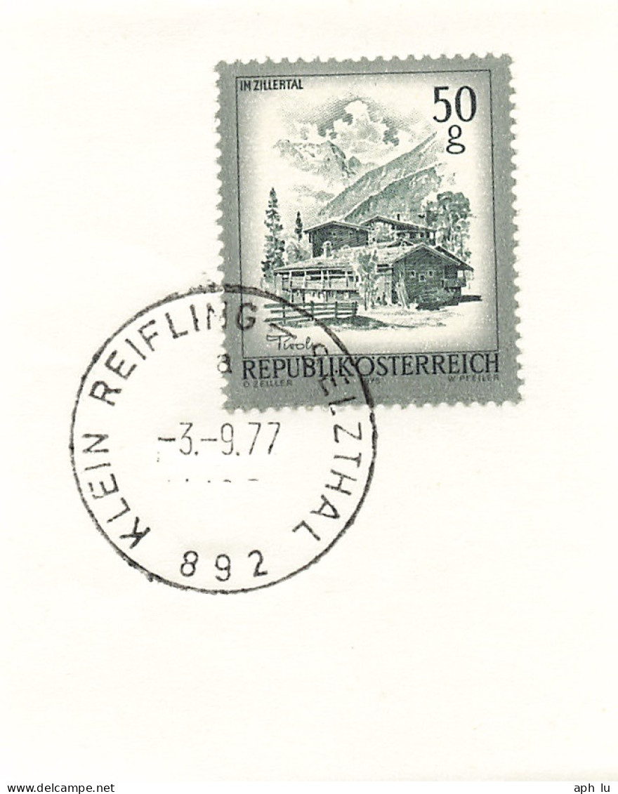 Bahnpost (R.P.O./T.P.O) Klein Reifling-Selzthal [Ausschnitt] (BP4194) - Storia Postale