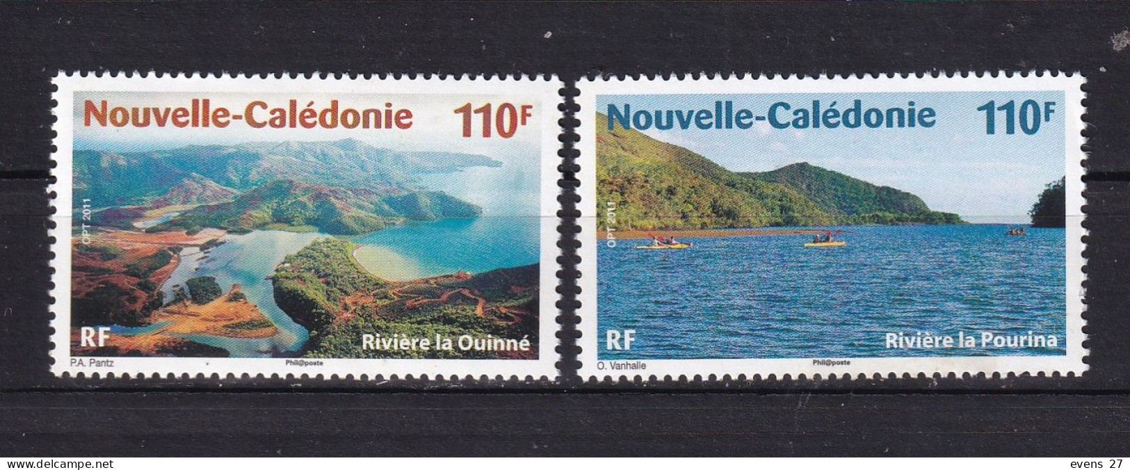 NEW CALEDONIA-2011- LA GUINNE/LA POURINA /RIVERIA-MNH - Ungebraucht