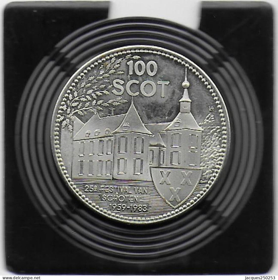 100 SCOT 1983 SCHOTEN - Gemeindemünzmarken