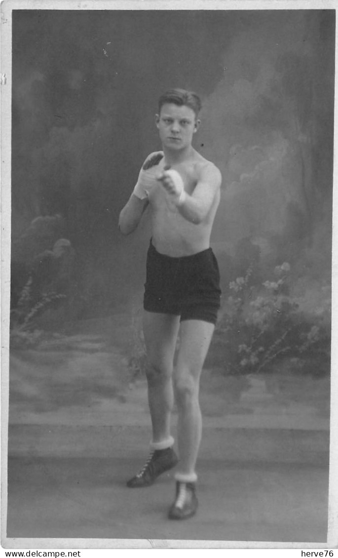 Carte Photo à Identifier - Boxeur - Boxe - Boksen