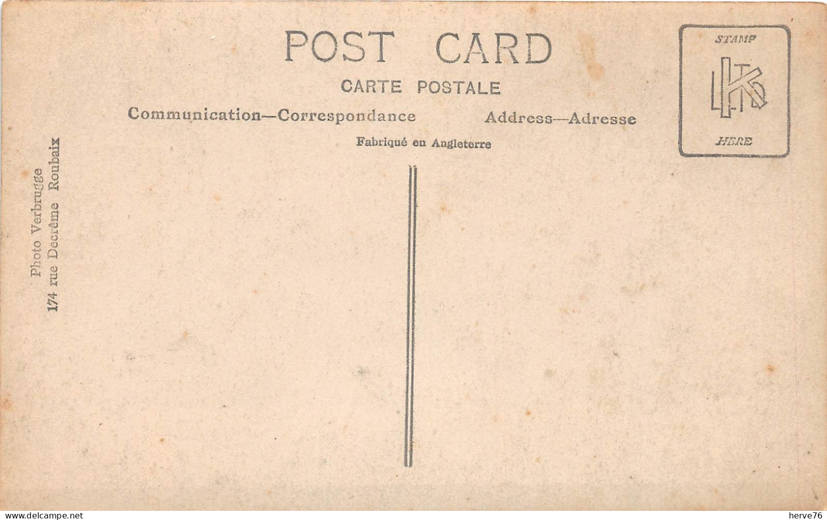 Carte Photo à Identifier - Boxeur - Boxe - Boksen