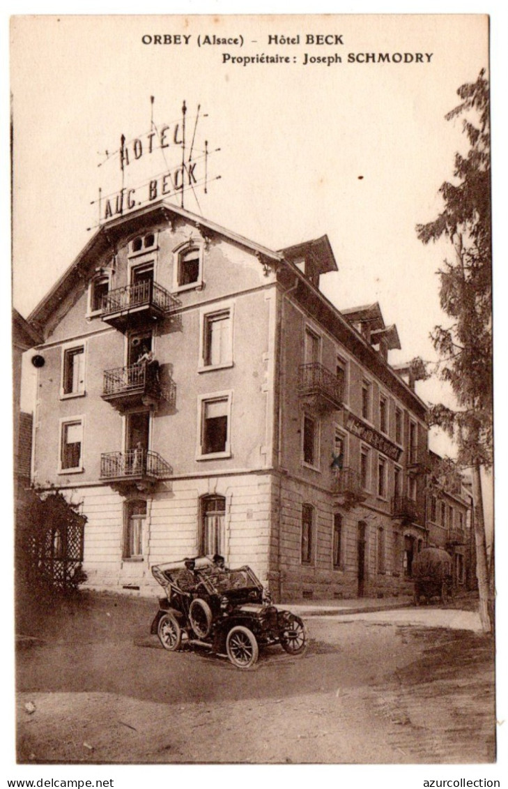 Hôtel Beck. Joseph Schmodry Propriétaire - Orbey