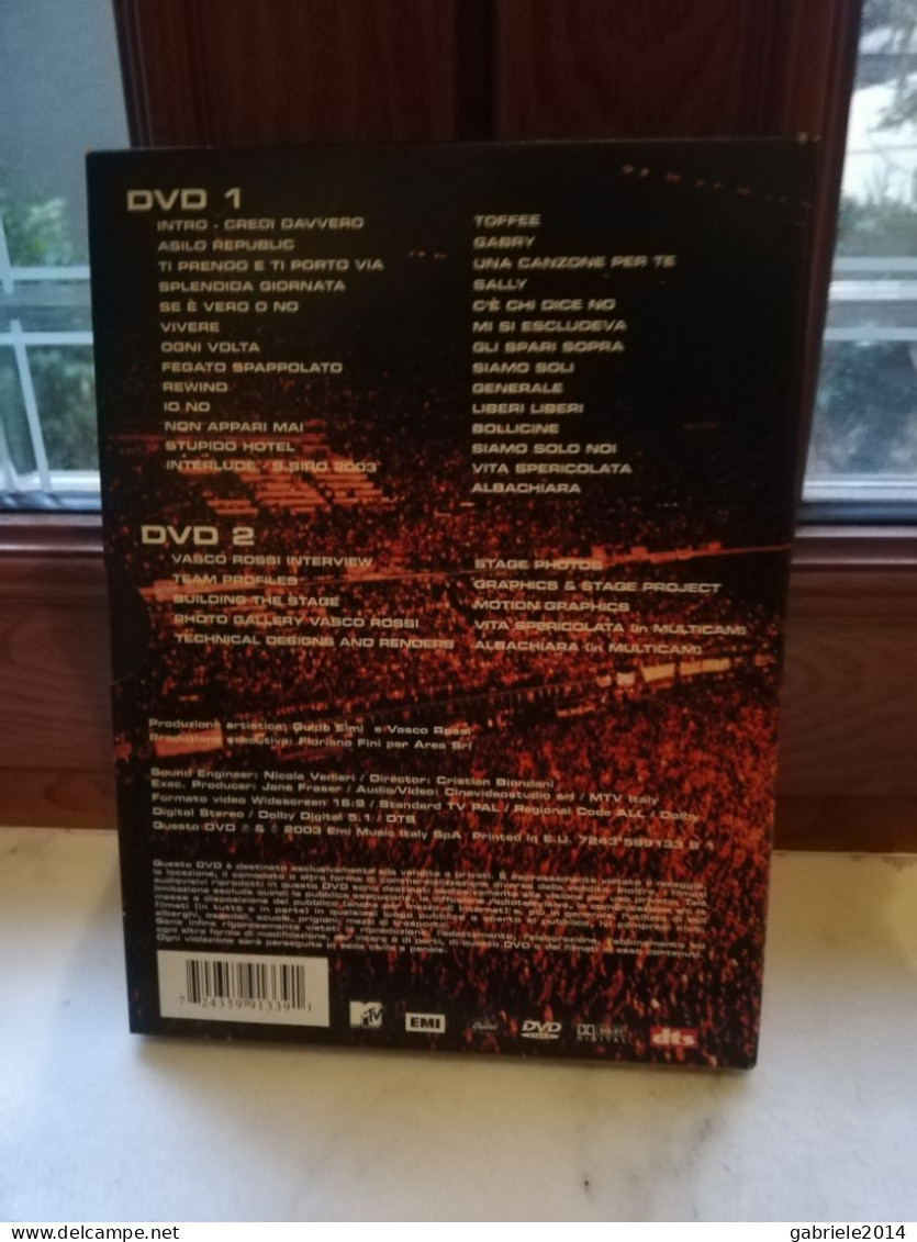 VASCO ROSSI Doppio DVD  S.SIRO 03 - Muziek DVD's