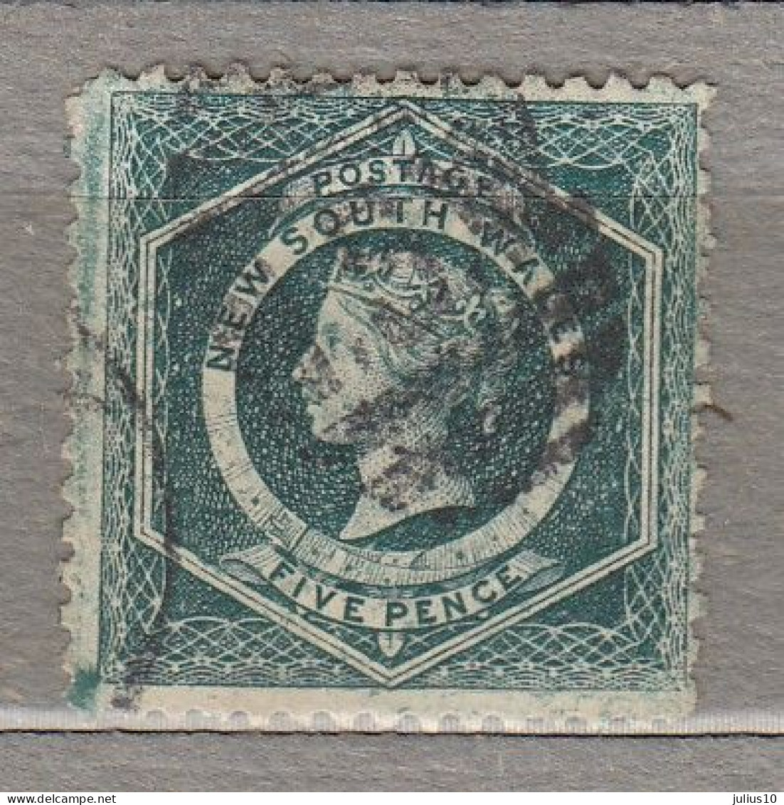 New South Wales 1860 Used Mi 26 CV50EUR #34482 - Usati