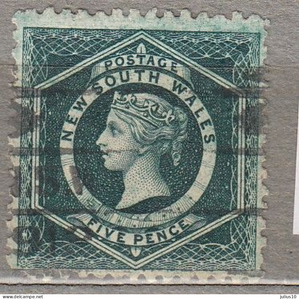 New South Wales 1860 Used Mi 26 CV50EUR #34483 - Used Stamps