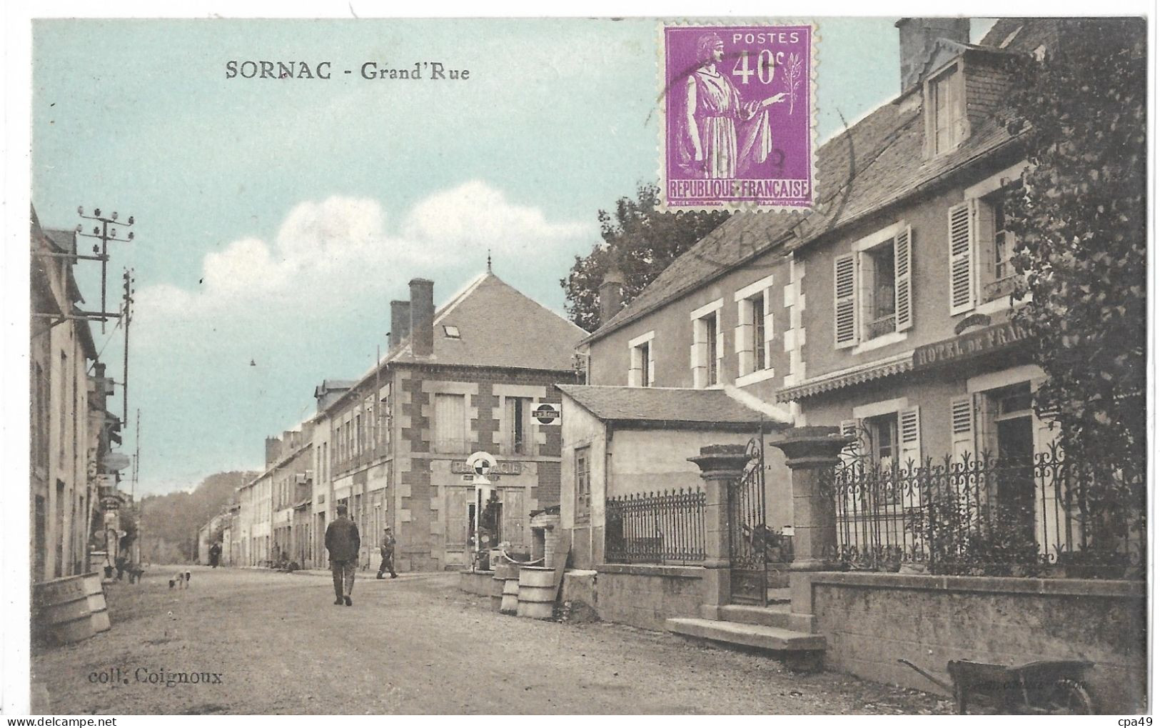 19    SORNAC  GRAND' RUE - Other & Unclassified