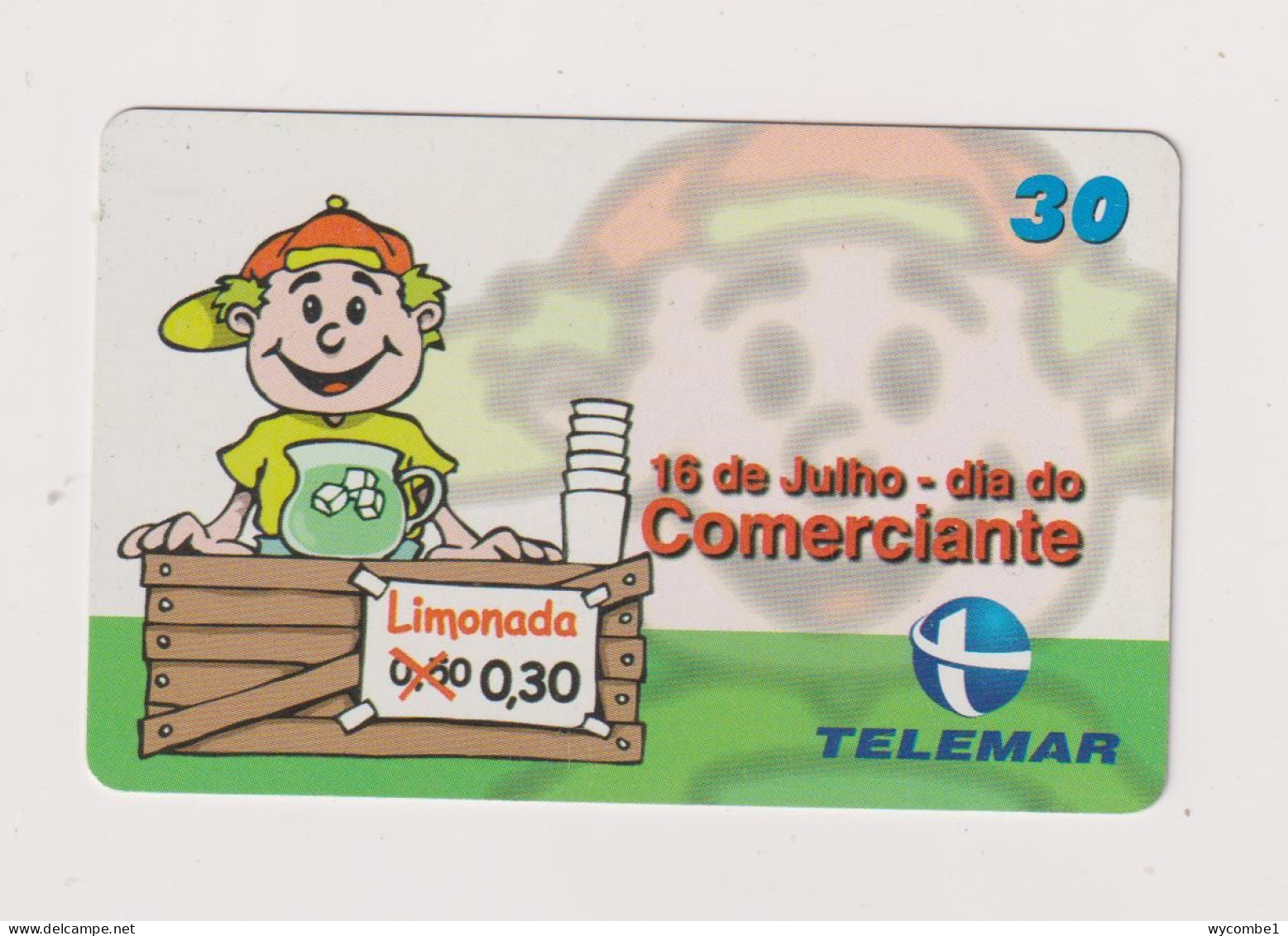 BRASIL -  Comerciante Inductive  Phonecard - Brésil