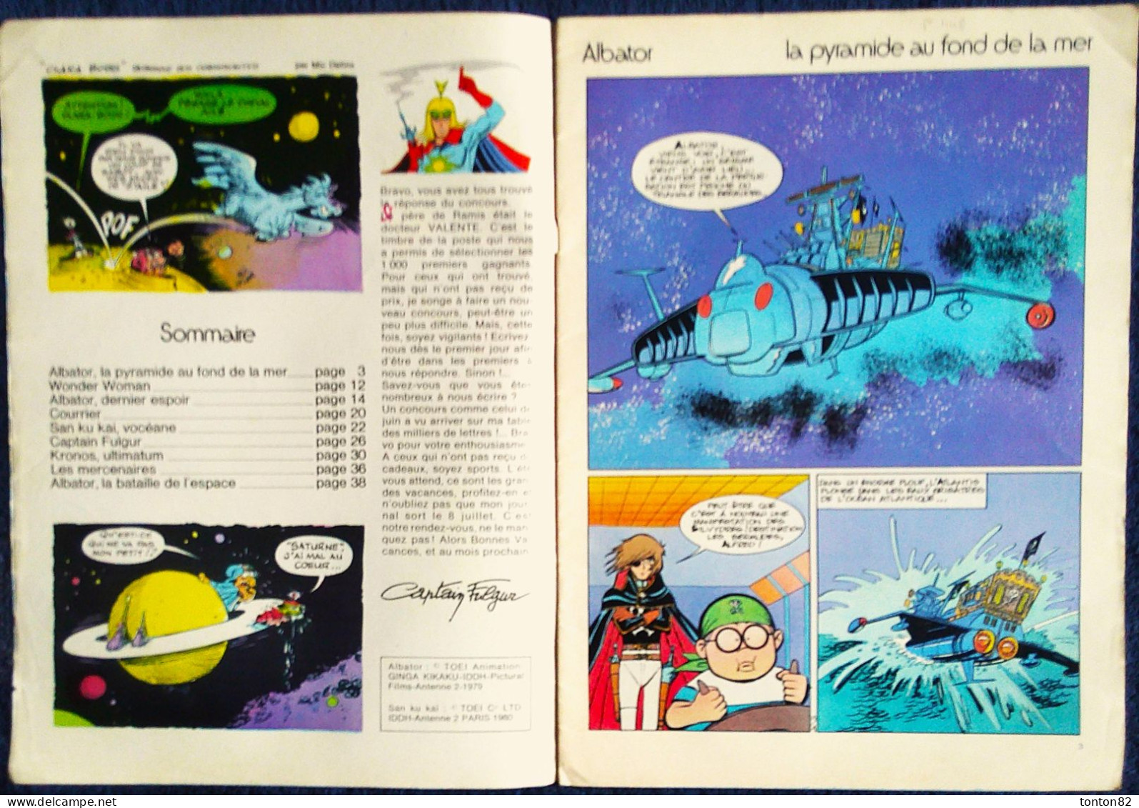 Le Journal De CAPITAINE FULGUR - Avec ALBATOR - N° 5 - ( 1980 ) . - Sonstige & Ohne Zuordnung
