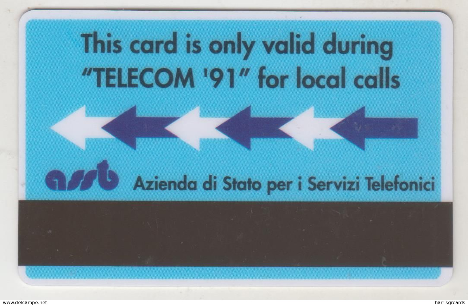 ITALY -  Telecom '91 - Ginevra (no Value), Used - Privé - Hulde