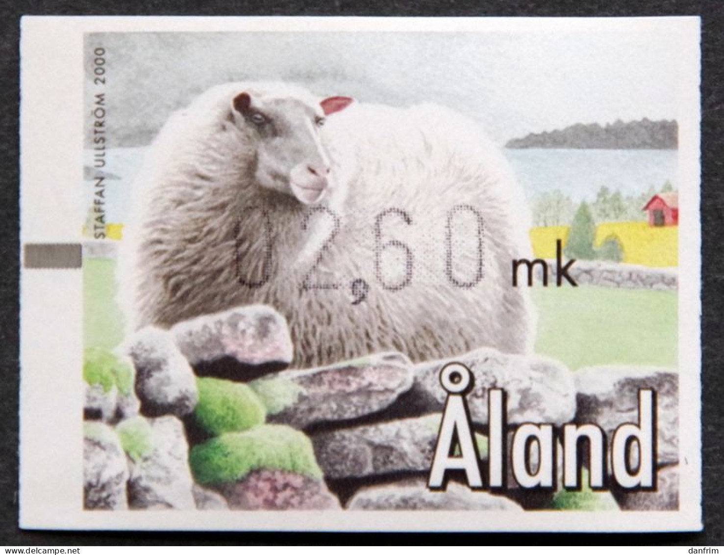 Aland 2000   Sheep   ATM   Minr. 11  MNH ( ** ) (lot  E 446) - Aland